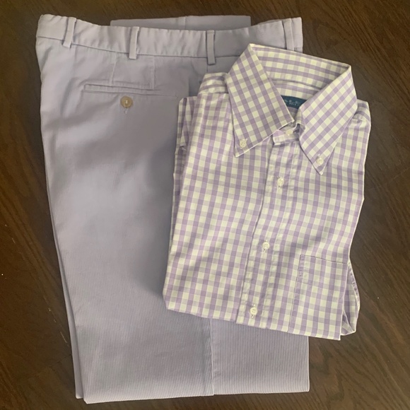 Alea Men's long sleeves woven shirt - Picture 9 of 10